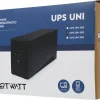 Источник бесперебойного питания Smartwatt Uni 650 черный (3703020390006)