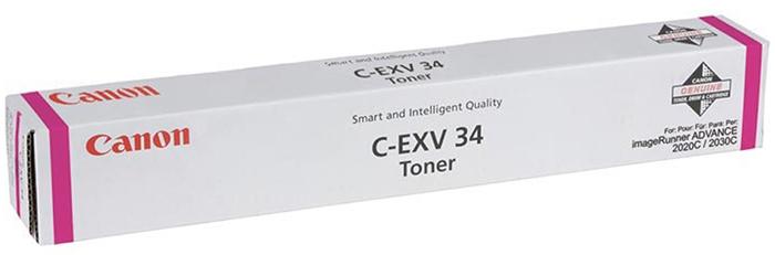 Тонер Canon C-EXV34M пурпурный (3784B002)