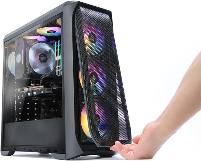 Корпус Zalman N5 MF Без БП черный