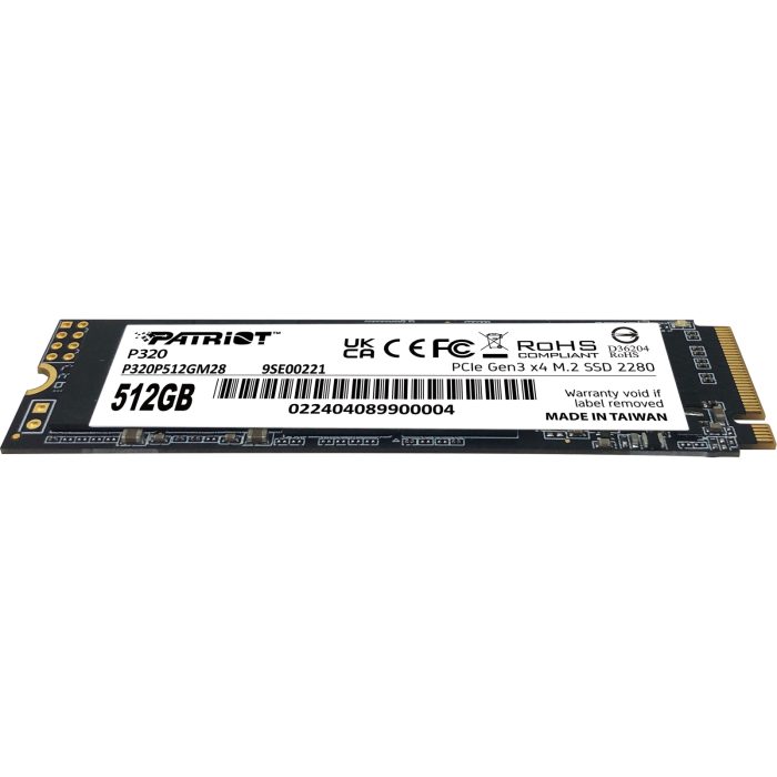 SSD диск Patriot P320 512GB (P320P512GM28)