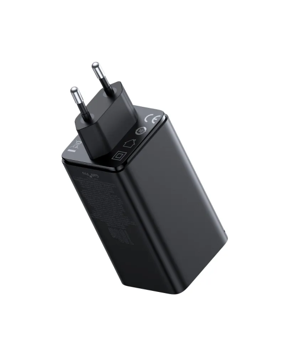 Сетевое зарядное устройство Baseus GaN6 Pro 100W EU Cluster Black (P10162705112-00)