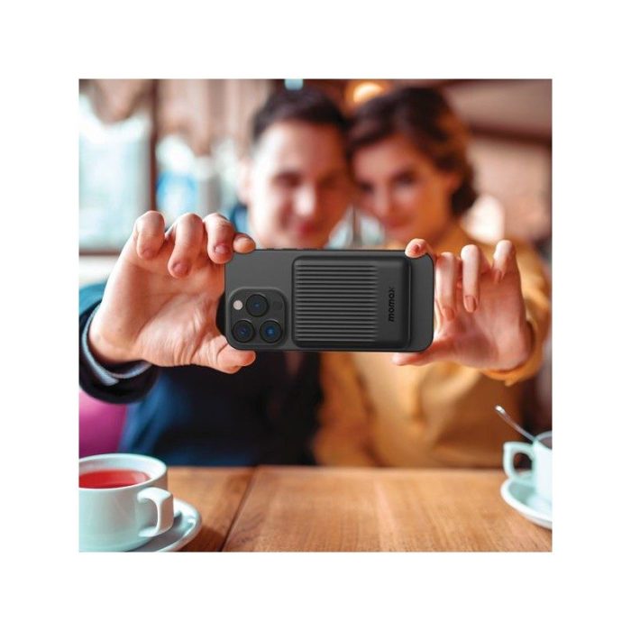 Портативное зарядное устройство Momax IP122 Q.Mag Minimal Black (IP122D)