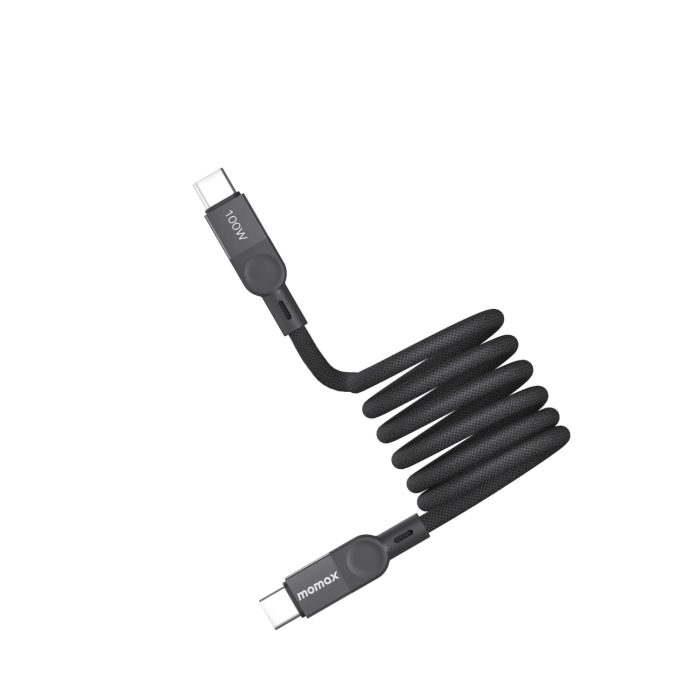 Кабель Momax Mag.Link DC36D USB-C/USB-C 2м Black