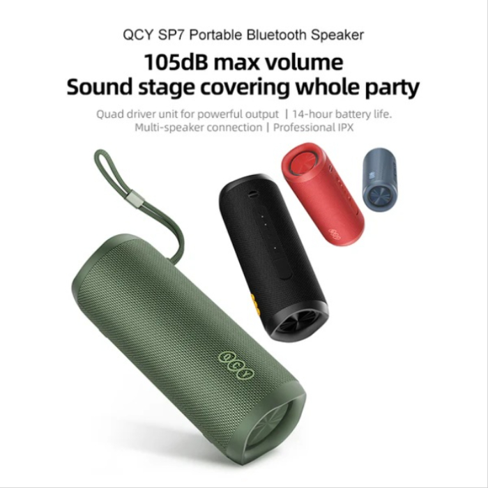 Портативная колонка QCY SP7 Speaker Black (BH24SP7A)