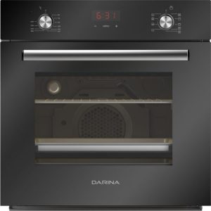 Духовой шкаф Darina 2V5 BDE 112 708 B черный/стекло черное