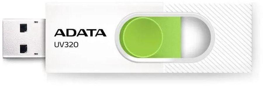 USB Flash-накопитель A-Data AUV320-32G-RWHGN 32GB белый/зеленый