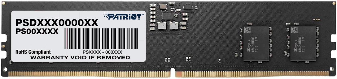 Оперативная память Patriot DDR5 16Gb 5200MHz PC5-41600 (PSD516G520081)