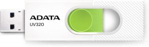 USB Flash-накопитель A-Data AUV320-256G-RWHGN 256GB белый/зеленый