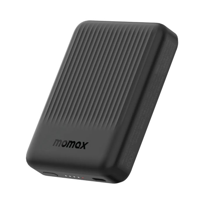 Портативное зарядное устройство Momax IP122 Q.Mag Minimal Black (IP122D)