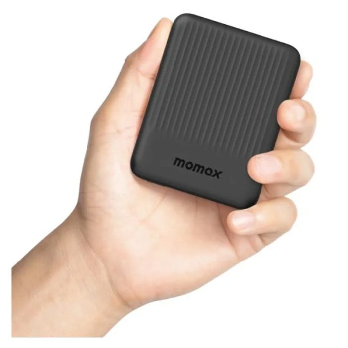 Портативное зарядное устройство Momax IP122 Q.Mag Minimal Black (IP122D)